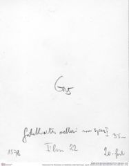 Historisches Foto (Rückseite) von Galatheites melleri Bachmayer, unpubl. (NHMW-AFW-GEO-BACHMAYER-FOTO-1990-0041-1578)